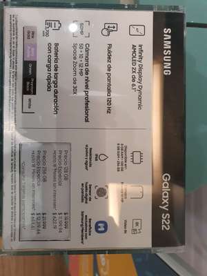 Samsung Store: SAMSUNG GALAXY S22 barato