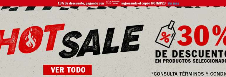 Hot Sale 2023 con Vans: Hasta 30% de descuento + 15% MercadoPago (ó 10% Paypal)