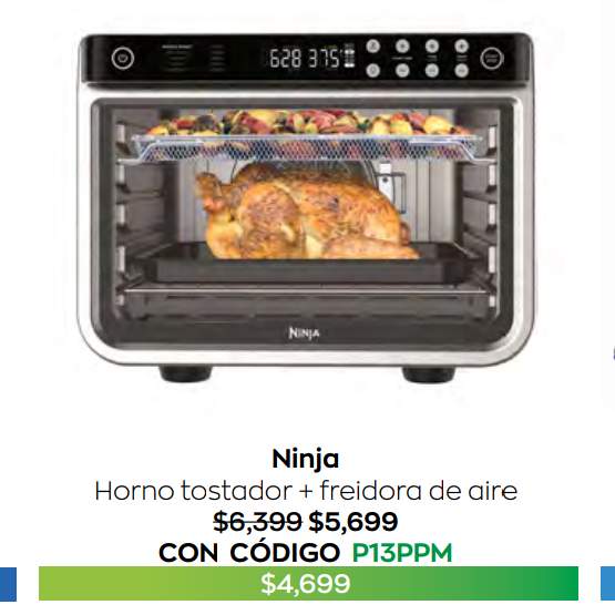 Costco: Ninja, Horno Air Fryer Ninja Foodi 10 en 1 XL Pro Air -  promodescuentos.com
