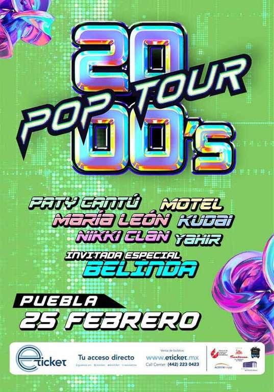 ETicket: 2x1 para el 2000’s Pop Tour (Puebla)