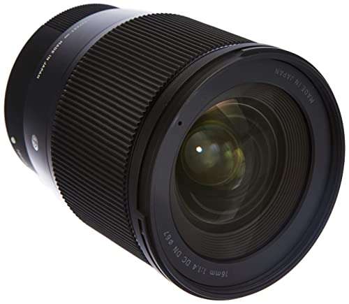 Amazon: SIGMA Lente 16mm F1.4 DC DN Contemporary Montura Canon M