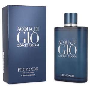 Elektra: Acqua Di Gio Profondo 200Ml Edp Spray (vendido por The Fragrance)