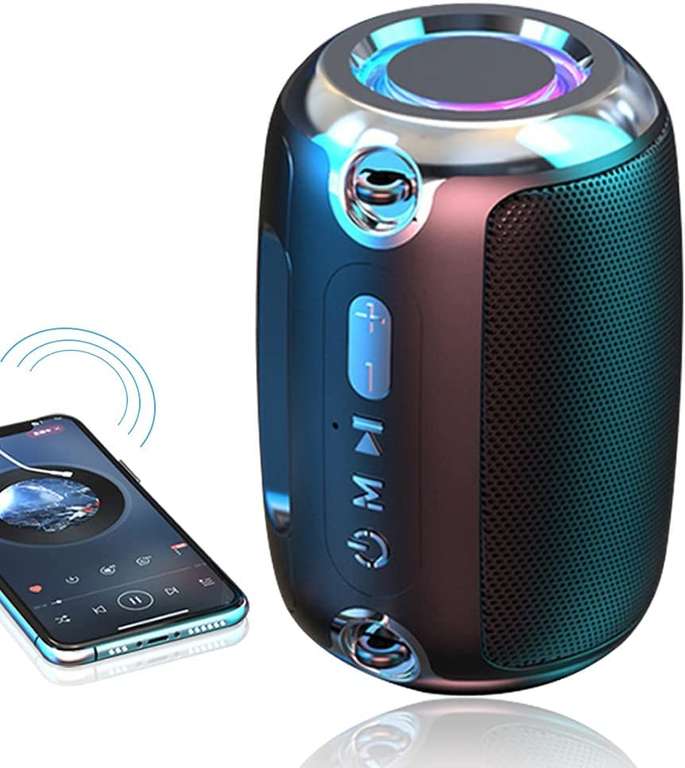 Amazon: KAMYSEN LED Bocina Bluetooth Portátil