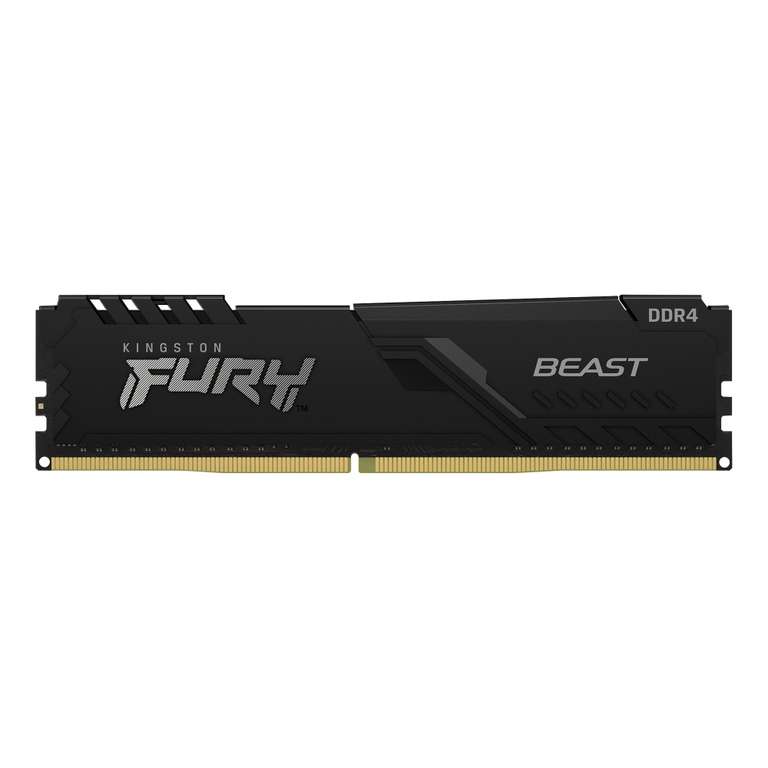 CyberPuerta: Memoria RAM Kingston FURY Beast DDR4, 3200MHz, 8GB, Non-ECC, CL16, XMP