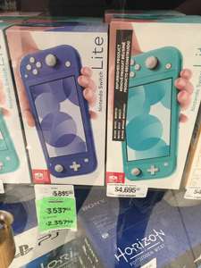 Nintendo Switch Lite azul en Chedraui $3537