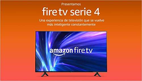 Amazon: Pantalla Amazon Fire TV Serie 4 de 43” en 4K UHD