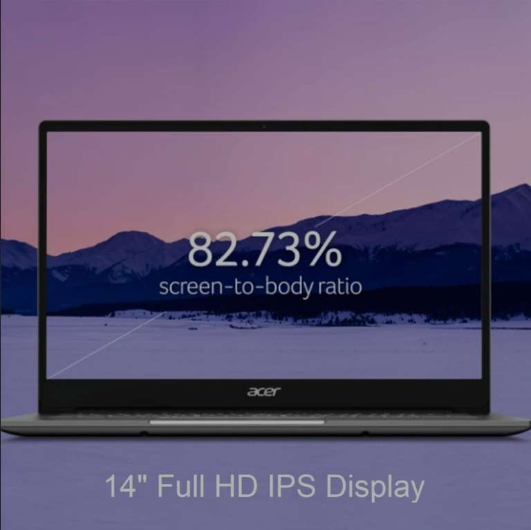 Walmart: Laptop Acer Swift 3 Intel Core i7 1165G7 SSD 256GB RAM 8GB 14" FHD W10H PLATA