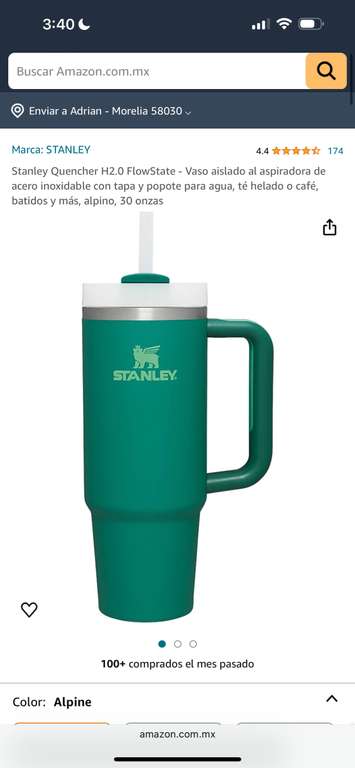 Amazon: Termo Stanley 30 Oz