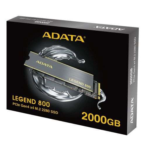 CyberPuerta: SSD ADATA LEGEND 800 NVMe, 2TB,PCI EXPRESS 4.0 M. 2