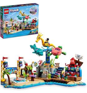 Amazon: LEGO Set de Juguetes de construccion Friends 41737 Parque de Diversiones en la Playa 1348 Piezas
