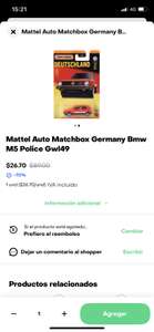Rappi [Juguetibici]: Mattel Auto Matchbox