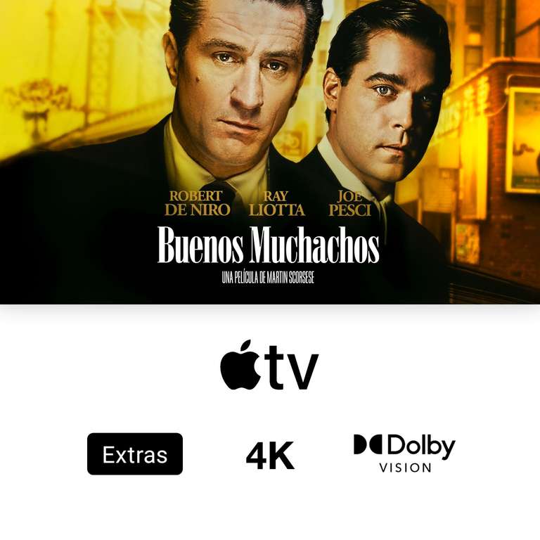 iTunes: Buenos Muchachos (Remasterizada Edición Especial) [4K/Dolby Vision] + iTunes Extras