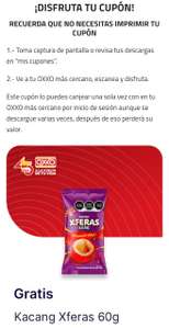 Oxxo : Cupones para palomitas y cacahuates gratis (nuevamente disponibles)