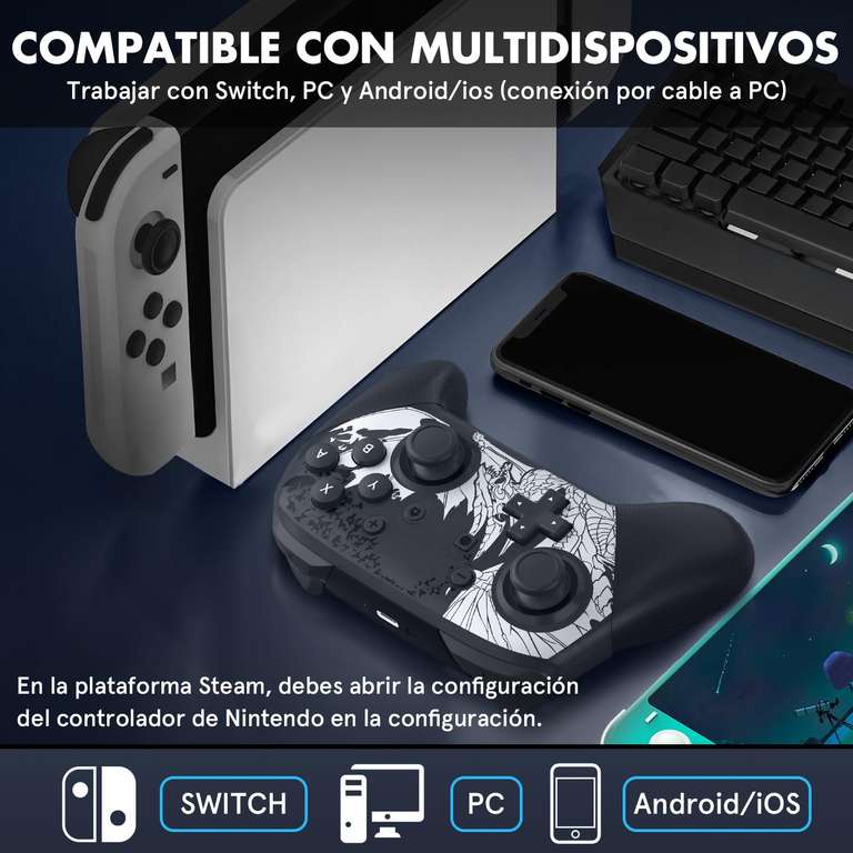 Amazon: Control Qilay Pro para Android, Switch, PC