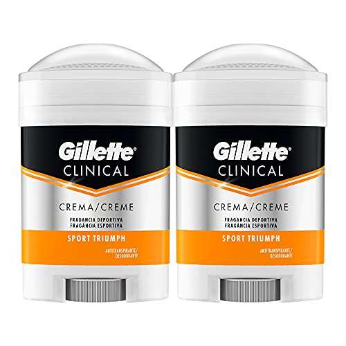 Amazon: Gillette Desodorante Clinical Sport Triumph 2 Unidades de 48gr c/u
