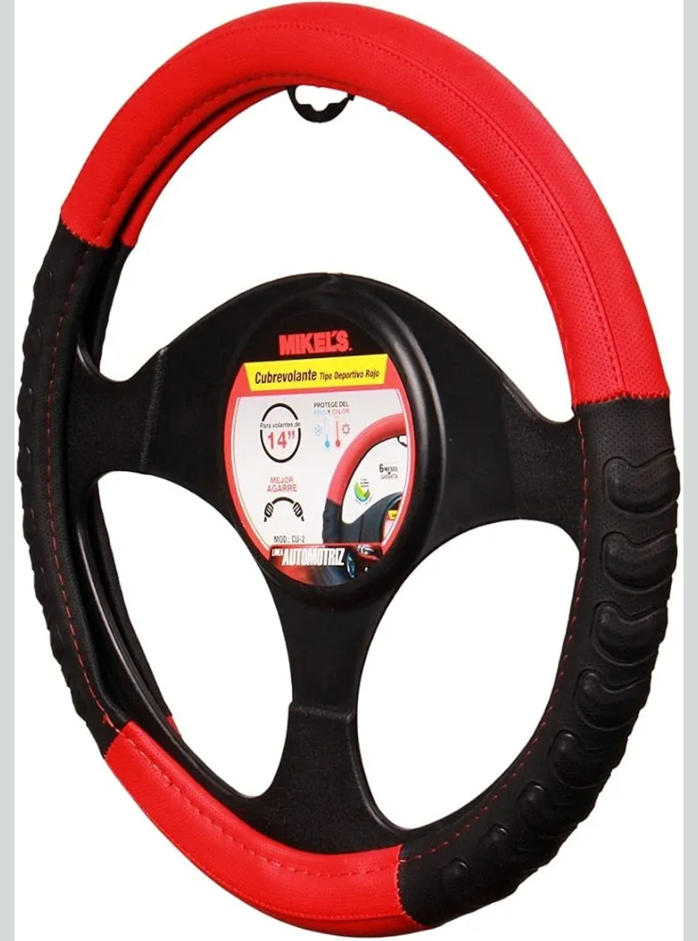 Amazon: Mikel's CU-2 Cubrevolante Universal Rojo Tipo Deportivo