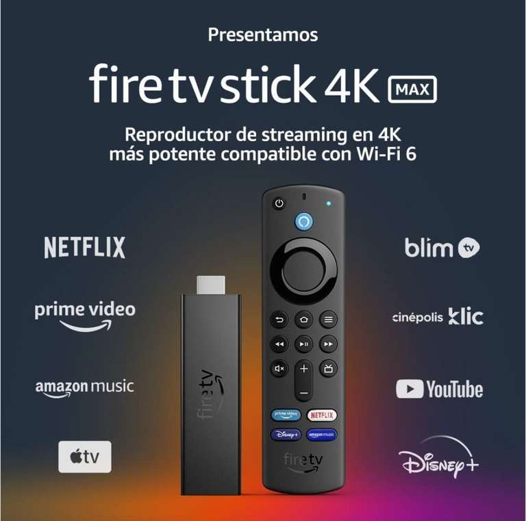 Linio - Fire tv stick 4K Max