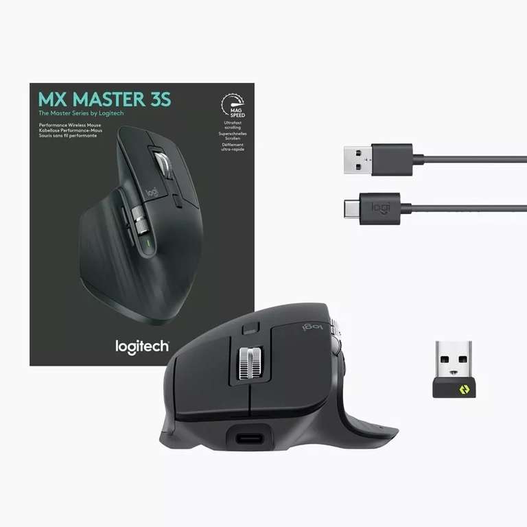 Mercado Libre: Mouse Logitech Mx Master 3s Inalámbrico 8000 Dpi Ergonómico - MercadoLibre