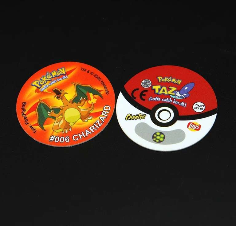 AliExpress: Tazos Pokémon Primera Generación Colección Completa | Envío Gratis con entrega en 14 días |