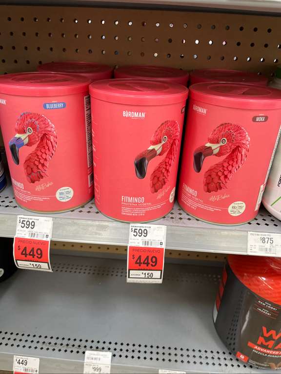 Walmart: Proteína Birdman Fitmingo varios sabores