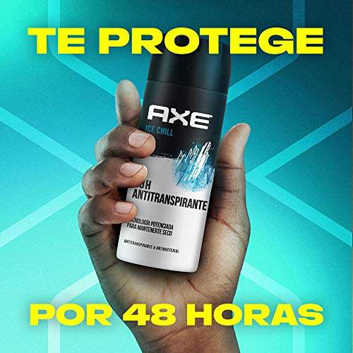 Amazon: Desodorante Antitranspirante Axe Ice Chill en Aerosol para hombre | Planea y Ahorra, envío gratis con Prime
