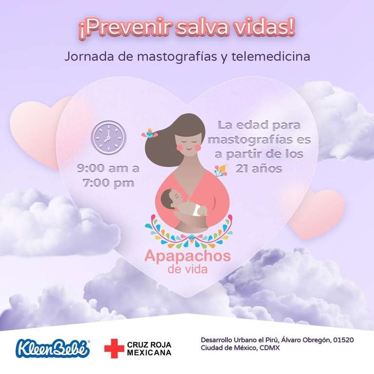 Cruz Roja Mexicana y CDMX: Mastografías GRATIS (29 de mayo al 4 de junio)