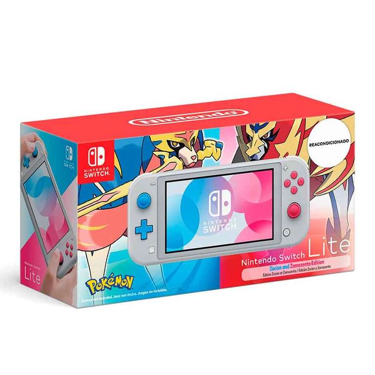Chedraui: Nintendo Switch LITE Edición Especial Pokémon REFURBISHED