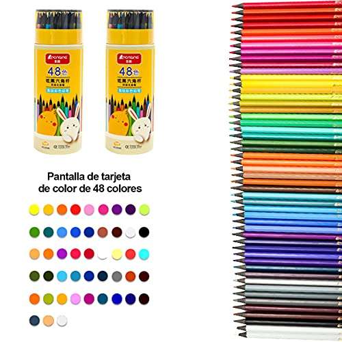 Amazon: Dibujo de kit,Conjunto de colores de dibujo profesional, una caja de 48 colores