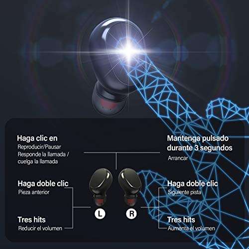 Amazon: Oferta relampago audífonos bluetooth de Cheelom