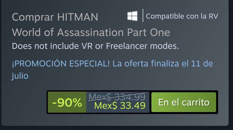 Steam: HITMAN world of assassination Part One a precio de liquidación (y otras versiones también en oferta)