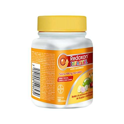 Amazon: Redoxon Infantil Vitamina C 100mg, Vitaminas para Niños, Ayuda la Prevención y Tratamiento de la Gripe y Resfriado Común.