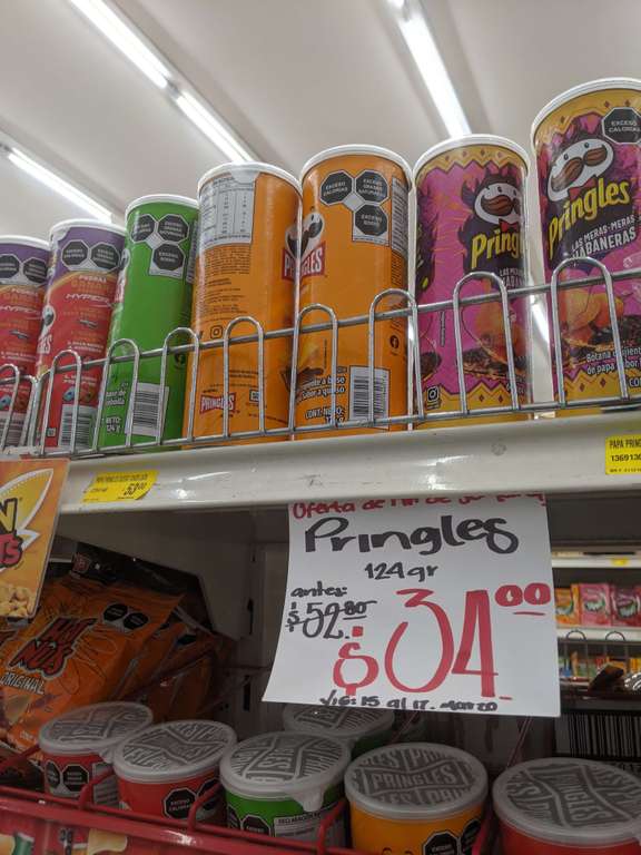 Farmacias Guadalajara, Zapopan: Pringles 124 gr