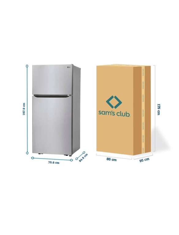 Sam's Club: Refrigerador LG 20 Pies Cúbicos