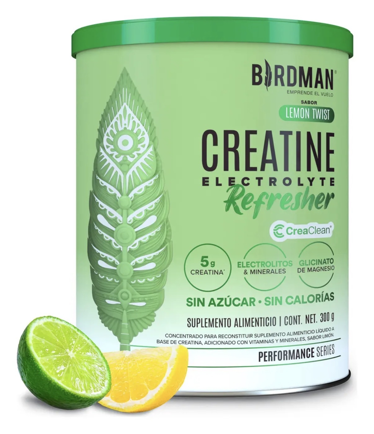 Mercado Libre: Birdman Creatine Refresher | Creatina Monohidratada con Electrolitos, Magnesio y Vitaminas | Lemon Twist | 30 Porciones