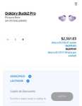 Samsung Store: Galaxy Buds 2 pro originales (Precio usando cupones)