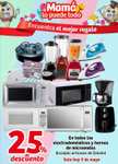 Soriana: 25% de descuento en todos los electrodomésticos y hornos de microondas
