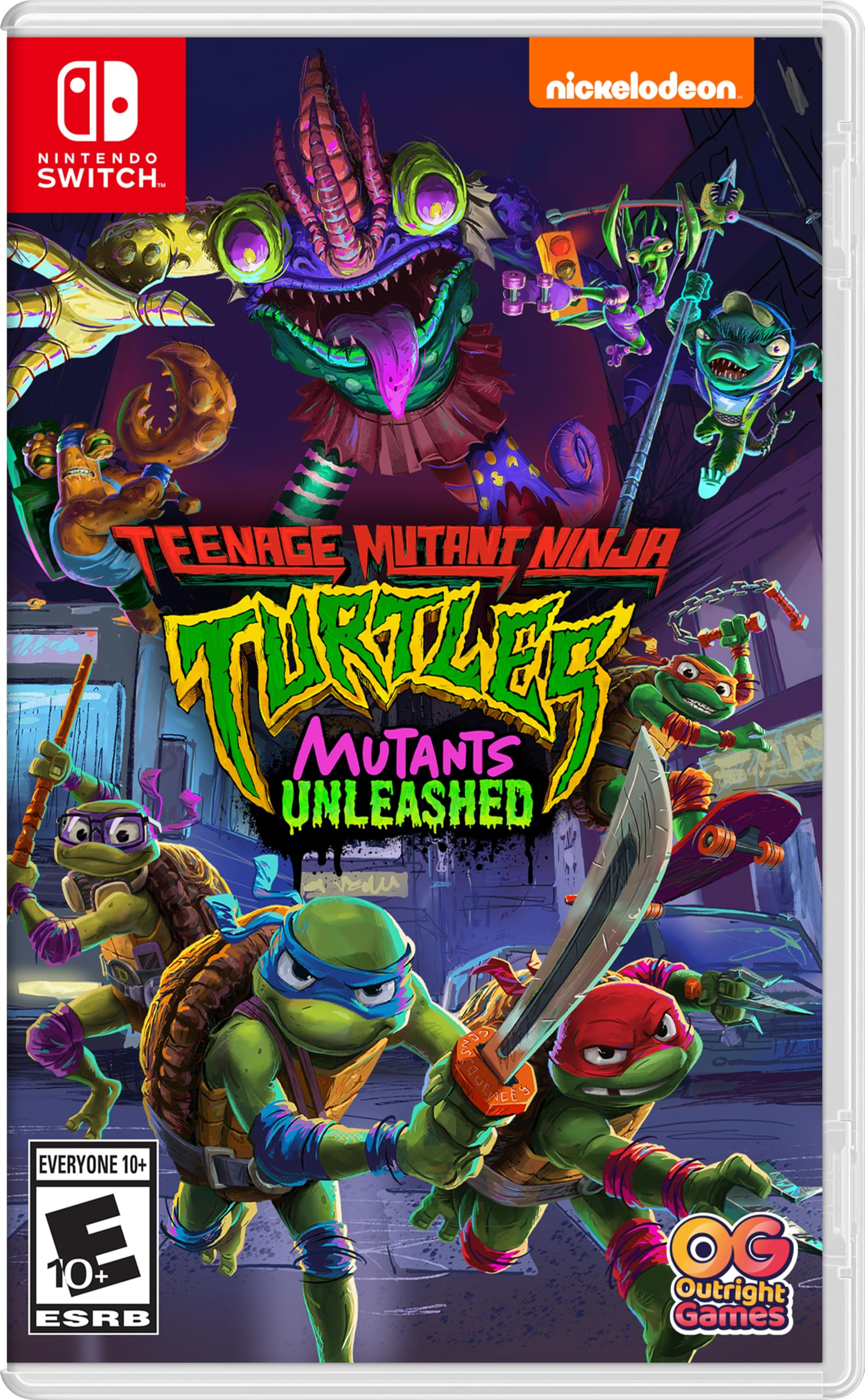 AMAZON: Teenage Mutant Ninja Turtles: Mutants Unleashed -Nintendo Switch