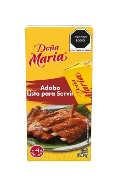 Bodega Aurrerá Despensa: 2x$34 Adobo Doña María listo para servir 360 g