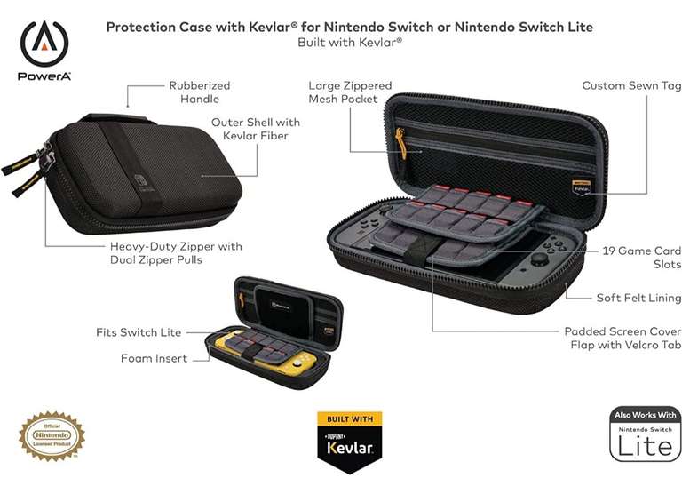 Amazon: Funda protectora para Nintendo Switch con Kevlar
