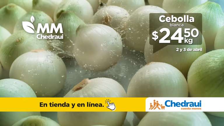 Chedraui: MartiMiércoles de Chedraui: Aguacate en Malla pza ó Manzana Golden Bolsa kg $22.50 • Cebolla $24.50 kg