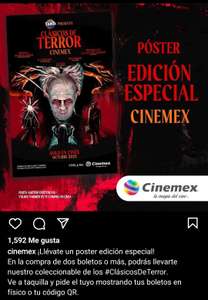 Cinemex Poster edición especial Terror