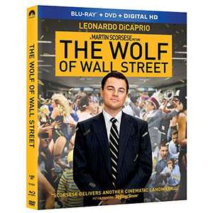 Amazon: El Lobo de Wall Street (Blu-ray + DVD + Digital)
