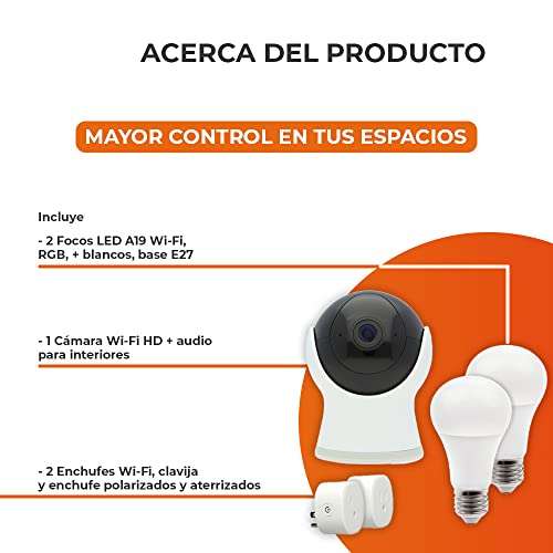 Amazon: Kit de Control Básico, Tecnolite Connect, Modelo KITDOBATCW