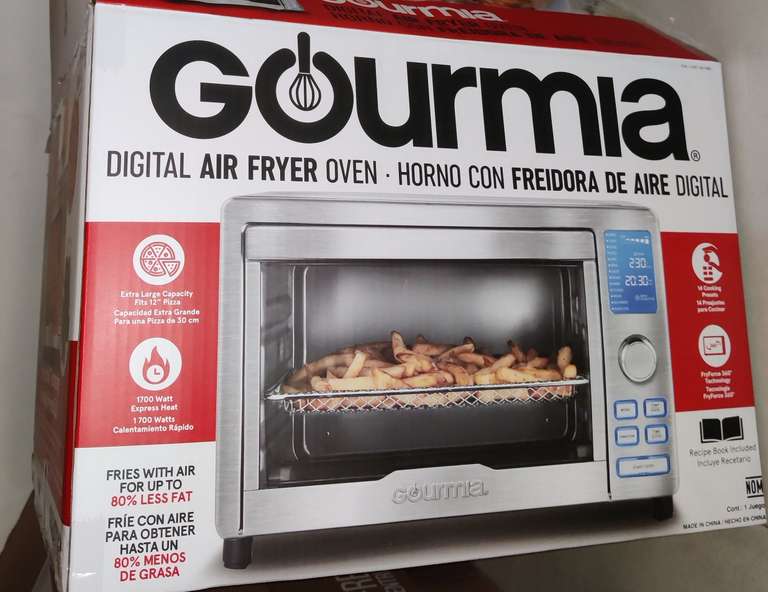 Costco: Freidora de Aire Gourmia GTF7950MEX - promodescuentos.com