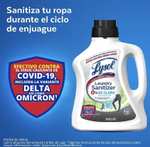 Amazon: LYSOL desinfectante Ropa Deportiva 2.6 litros, si quita el olor a pacuso!