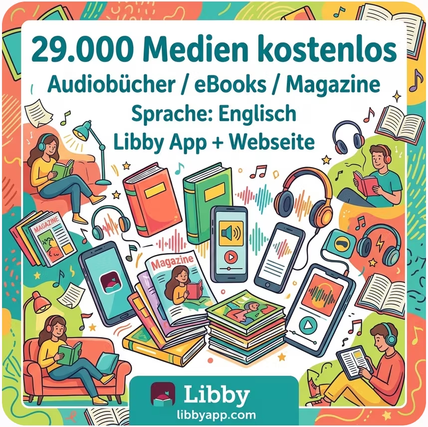 APP con 29000+ contenidos multimedia GRATIS | Audiolibros + eBooks + Revistas | Credencial gratis Biblioteca Nacional de Malasia