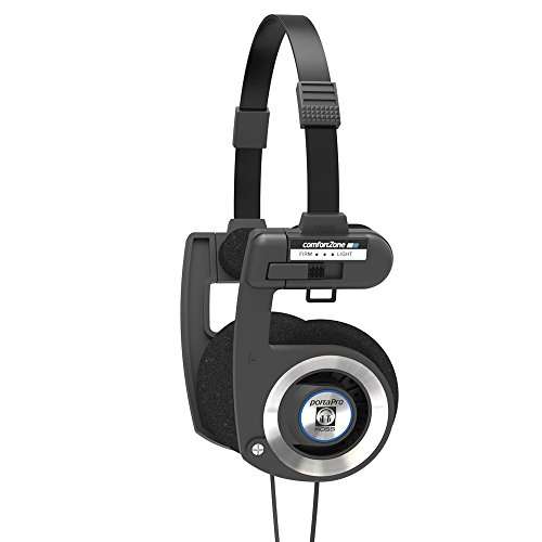 Amazon: Audífonos Koss Porta Pro Black On-ear Negro