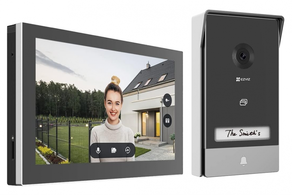 CyberPuerta: Cyber Puerta: Ezviz Videoportero/Interfon HP7, 7"