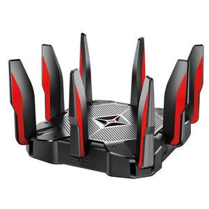 RadioShack: Router Gamer Inalámbrico TP-Link Archer C5400X / Negro con rojo | Recoger en tienda