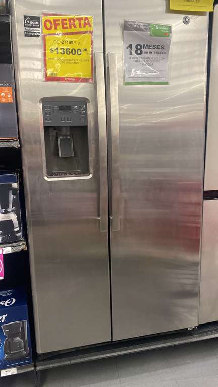 Soriana Tacubaya: Refrigerador GE 26 pulgadas $13,600